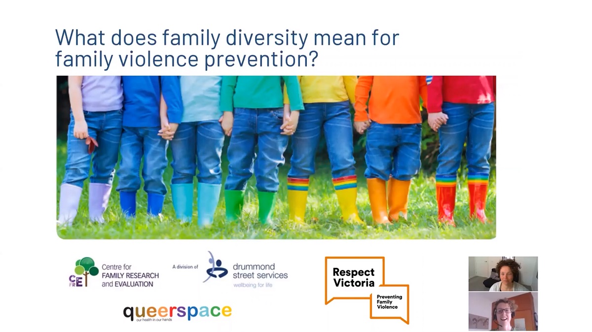 Ellen Poyner and Catherine Wilson - What does family diversity mean for family violence prevention?